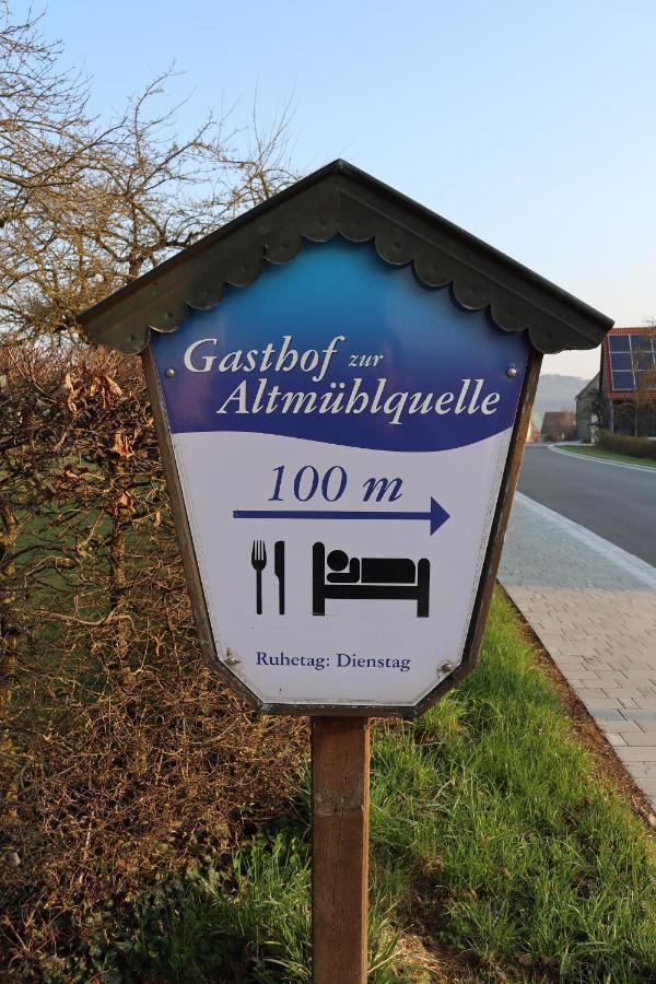 Zur Altmuehlquelle Hotel Windelsbach Bagian luar foto